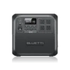 BLUETTI AC180 portable power station with LCD display and multiple AC, DC, and USB outputs for outdoor, home backup, RV, and emergency power