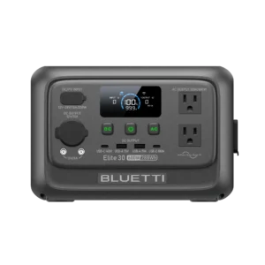 BLUETTI Elite 30 V2 | 288Wh 600W Portable Power Station - Deep Grey, BLUETTI Elite 30 V2 288Wh 600W Portable Power Station