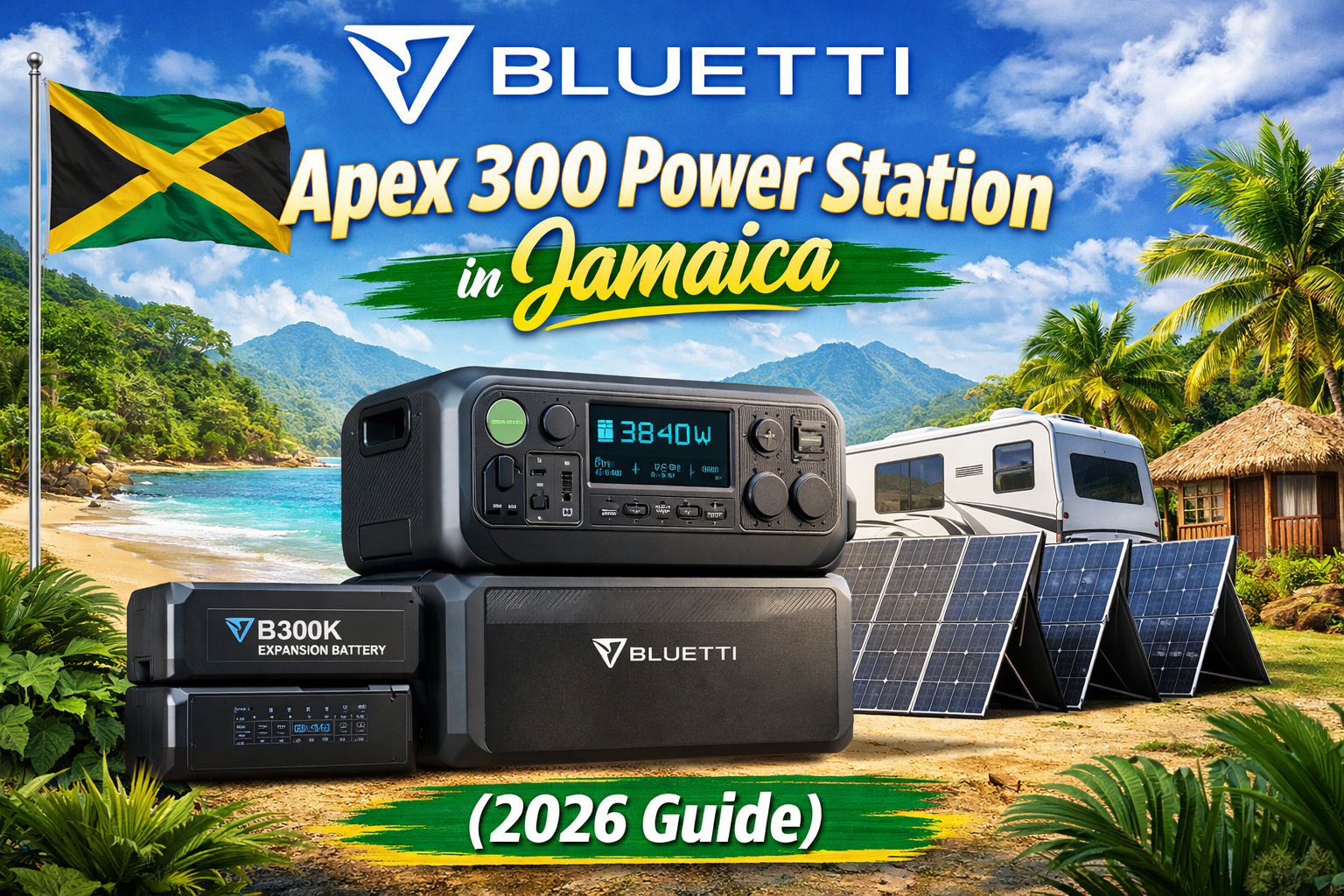 BLUETTI Apex 300 Power Station in Jamaica (2026 Guide)