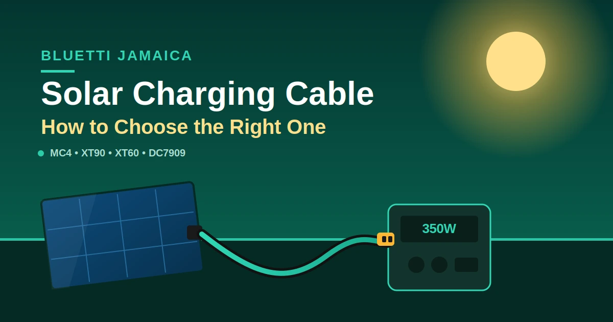 Solar Charging Cable