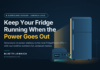 fridge backup power