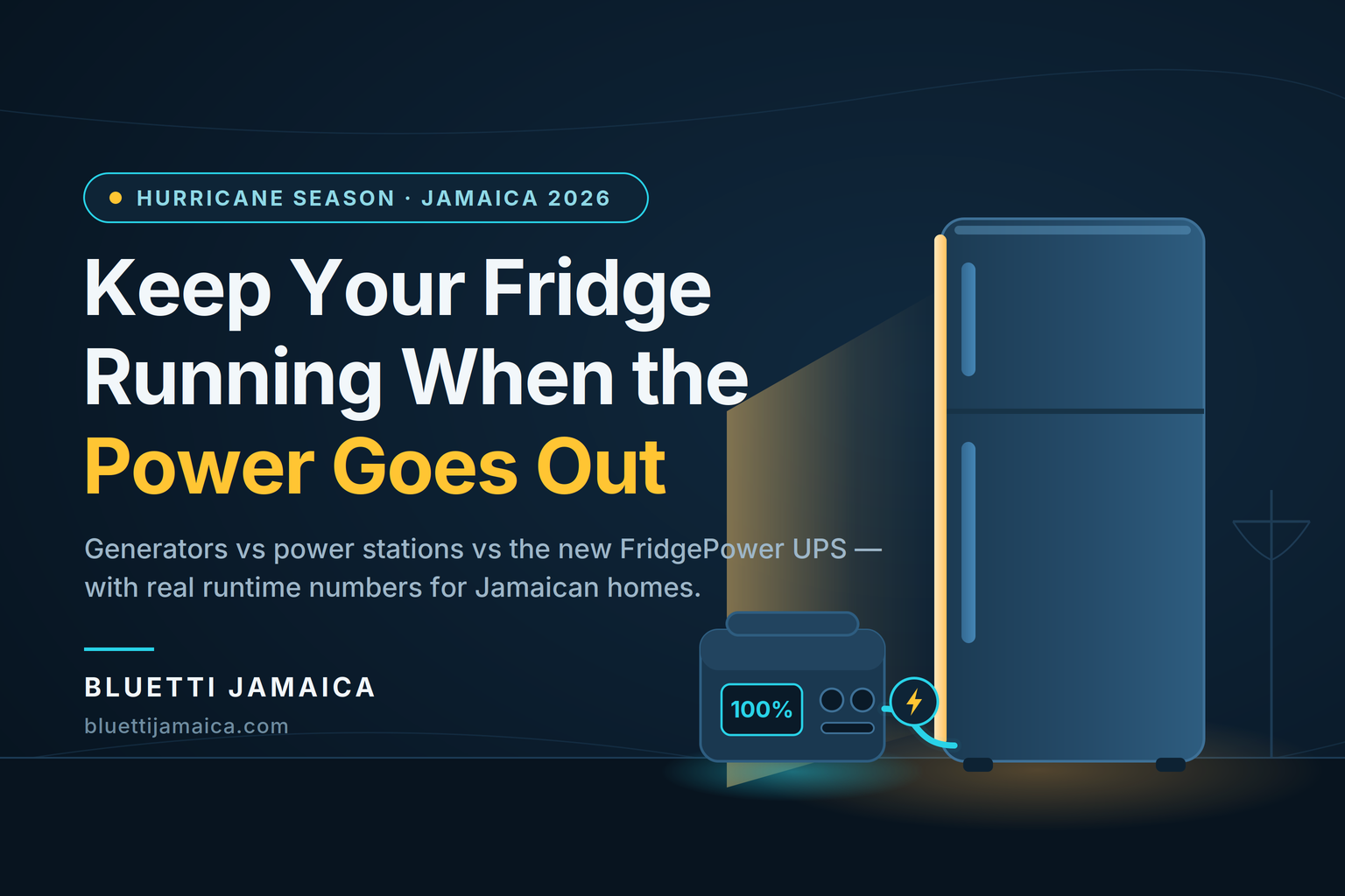 fridge backup power