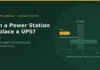 Can a Portable Power Station Replace a UPS