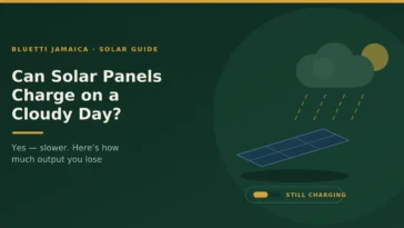 Can Solar Panels Charge a Power Station on Cloudy Days?