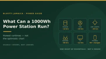 What Can a 1000Wh Power Station Run?