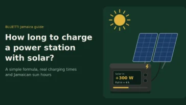 Charge a Power Station with Solar