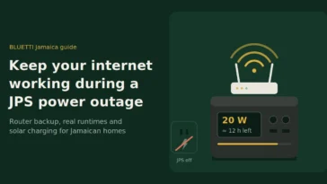 How to Keep Internet Working During a JPS Power Outage
