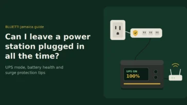 Can I Leave a Power Station Plugged In All the Time